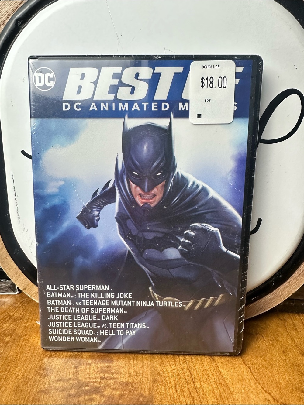DC Animated Movies Collection - Blue & Black Batman Cover